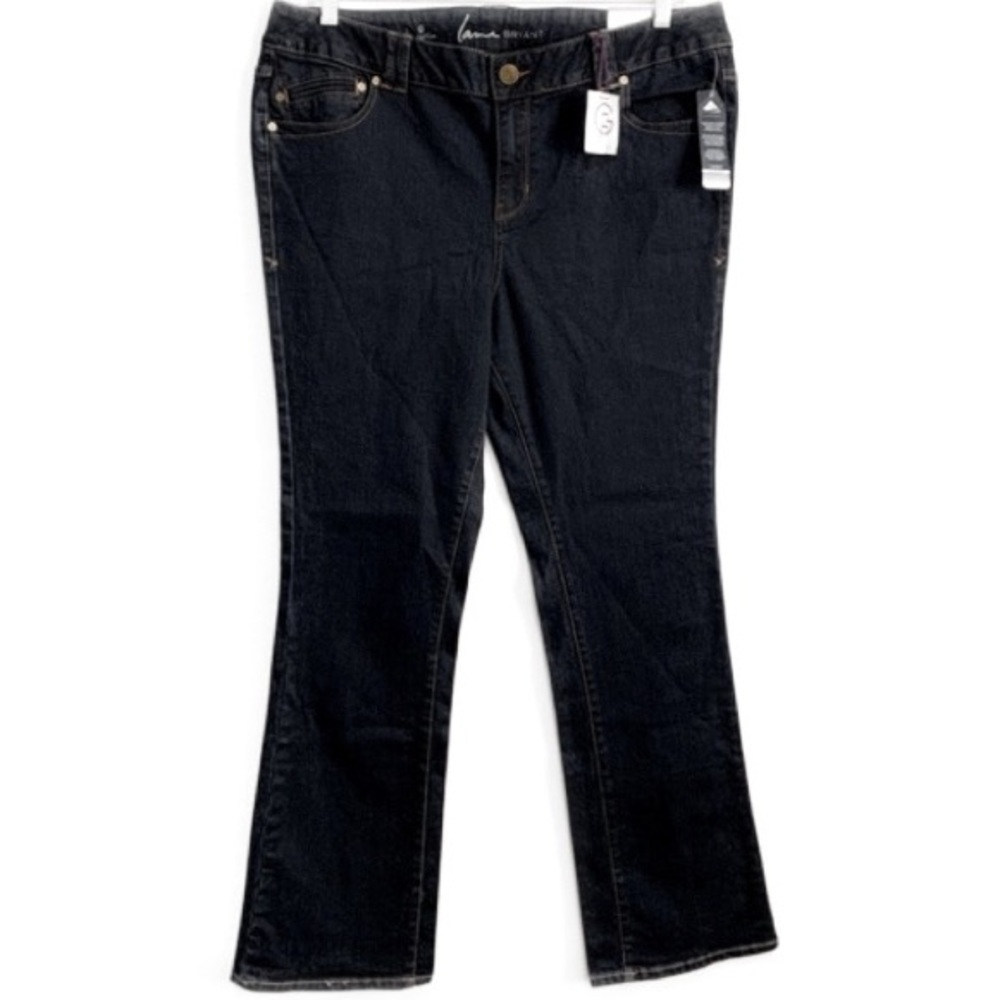 Lane Bryant Straight Fit Slim Boot Genius Fit Jeans